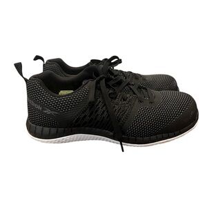Reebok Men’s Black Print Work ULTK Composite Toe Athletic Work Shoes Size 7 WIDE